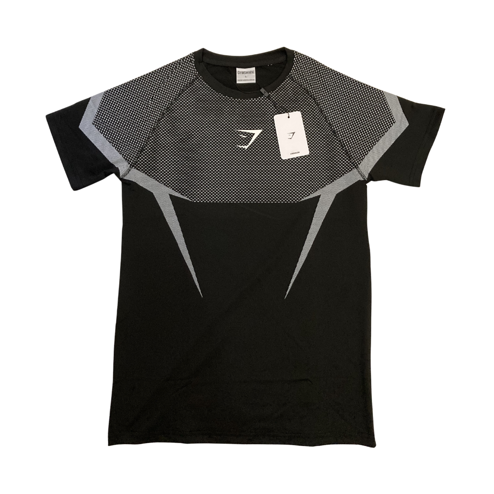 T-shirt de Compression ONIX V6 – Noir/Gris – Image 2