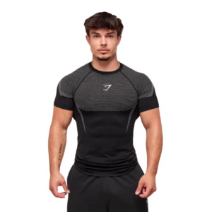 T-shirt de Compression ONIX V6 – Noir/Gris